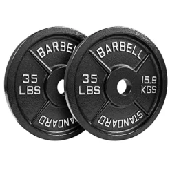 NEXO Fitness Steel Olympic Plates 245lb Set Black