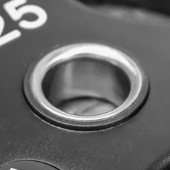 NEXO Fitness Urethane Grip 245lb Plate Set Black