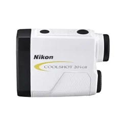 Nikon Coolshot 20i GII Golf Laser Slope Rangefinder White with Yellow Trim