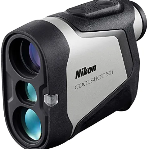 Nikon COOLSHOT 50i Golf Rangefinder with OLED Display & Magnet Mount Bundle