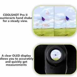 Nikon COOLSHOT ProII Golf Laser Rangefinder White