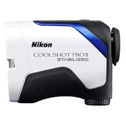 Nikon COOLSHOT PROII STABILIZED Golf Rangefinder White Blue Black