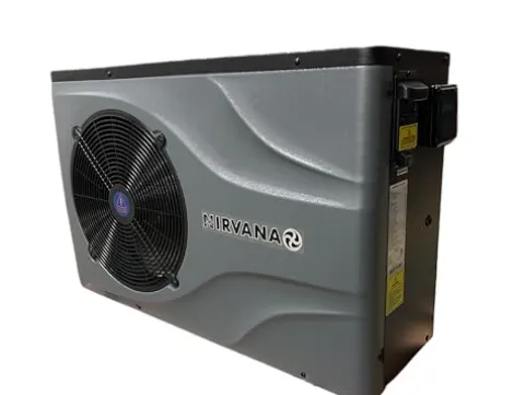 NIRVANA NE55 AHRI Certified Spa & Pool Heat Pump 55,000 BTU Gray/Black