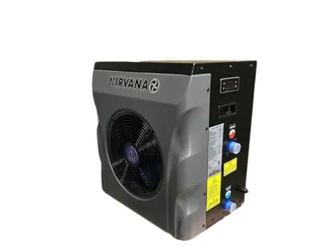 NIRVANA NE20 AHRI Certified Spa & Pool Heat Pump 19,800 BTU Gray/Black