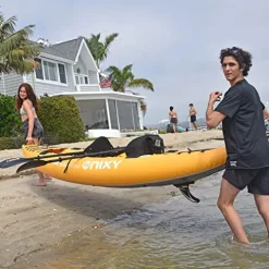 NIXY Tahoe Inflatable Kayak Yellow