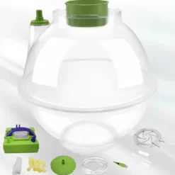 nLn Hope 17″ Balloon Stuffer Kit with Flower Tube Set Green