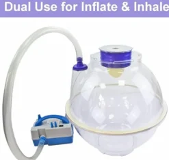 nLn Hope Balloon Filling Machine Kit with Air Pump & Expander Tool Transparent