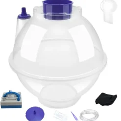 nLn Hope Balloon Stuffing Machine Set Purple/Transparent