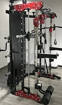 NNI FITNESS 2023 Commercial Smith Machine Red