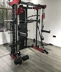 NNI FITNESS 2023 Commercial Smith Machine Red