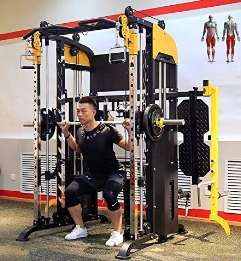 NNI FITNESS 2021 Jammer Arms Smith Machine Black