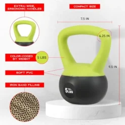 Nonzero Gravity NZG Iron Sand Soft Kettlebell Shock-Proof Weights 140lbs Set