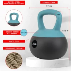 Nonzero Gravity NZG Iron Sand Soft Kettlebell Shock-Proof Weights 140lbs Set