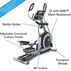 NordicTrack Commercial 9.9 Elliptical Black