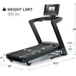 NordicTrack Commercial Series 1250 Incline Treadmill Black