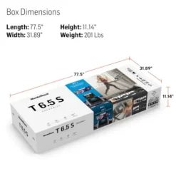 NordicTrack T Series 6.5S Treadmill Black Gray