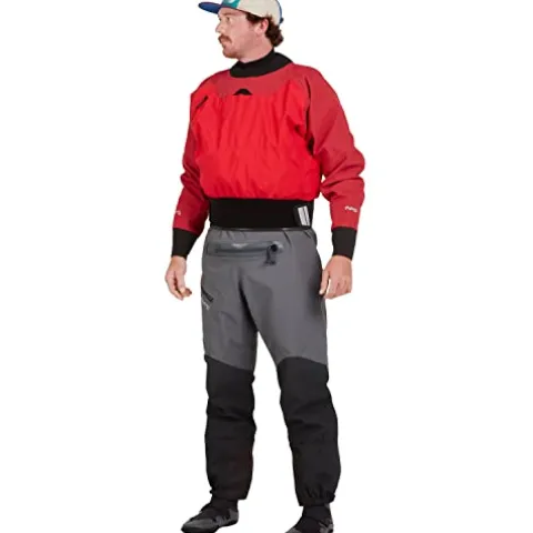 NRS Men’s Recoil Gore-TEX Pro Dry Bibs Gray