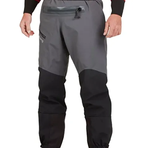 NRS Men’s Recoil Gore-TEX Pro Dry Bibs Gray