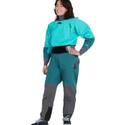 NRS Women’s Phenom GORE-TEX Pro Dry Suit Aqua XS