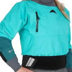 NRS Women’s Rev Gore-TEX® Pro Kayaking Dry Top Mediterranea/Aqua