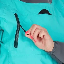 NRS Women’s Rev Gore-TEX® Pro Kayaking Dry Top Mediterranea/Aqua