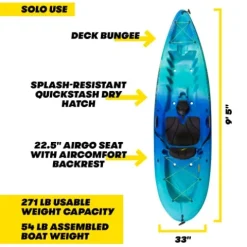 Ocean Kayak Malibu 9.5 Kayak Seaglass