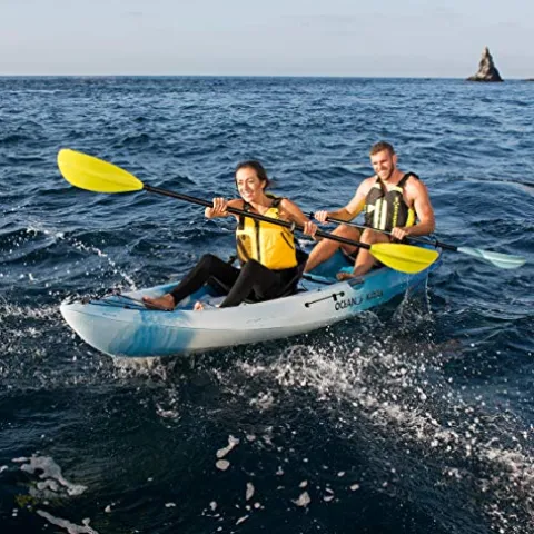 Ocean Kayak Malibu Two Tandem Sit-On-Top Recreational Kayak Sunrise