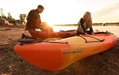 Old Town Canoes & Kayaks Sorrento 126SK Recreational Kayak Black Cherry