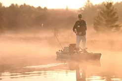 Old Town Canoes & Kayaks Topwater 120 PDL Angler Fishing Kayak First Light