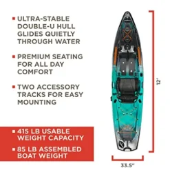 Old Town Sportsman 120 Fishing Kayak Photic Camo