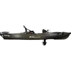 Old Town Sportsman BigWater ePDL+ 132 Power Assist Pedal Fishing Kayak Marsh Camo