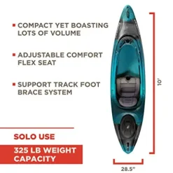 Old Town Vapor 10XT Recreational Kayak Photic