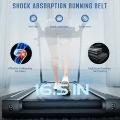 OMA Folding Treadmill Black