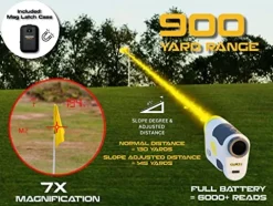 OMADA GOLF Atlas Rangefinder with Slope White