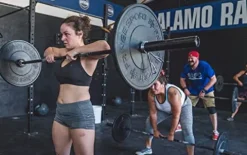 OneFitWonder Bumper Plate Set 370 lbs Black