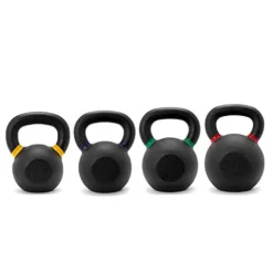 OneFitWonder Solid Cast Iron Kettlebell Set for Strength Training