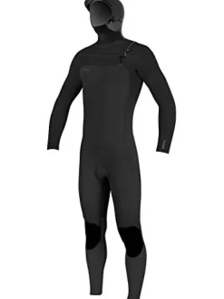 O’NEILL Hyperfreak 4/3+ mm Chest Zip with Hood Full Wetsuit Black/Black