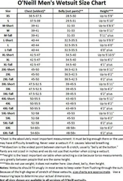 O’Neill Hyperfreak 3/2+ mm Chest Zip Full Wetsuit Black/Black XL