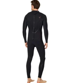 O’Neill Hyperfreak Fire + Back Zip Fullsuit Black/Black LT (6’2″-6’4″, 180-200 lbs) – A00-Black-Black