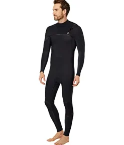 O’Neill Hyperfreak Fire + Chest Zip Fullsuit Black/Black