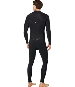O’Neill Hyperfreak Fire 3/2mm+ Chest Zip Fullsuit A00-Black-Black