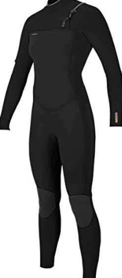 O’Neill Hyperfreak 4/3mm Chest Zip Full Wetsuit Black/Black