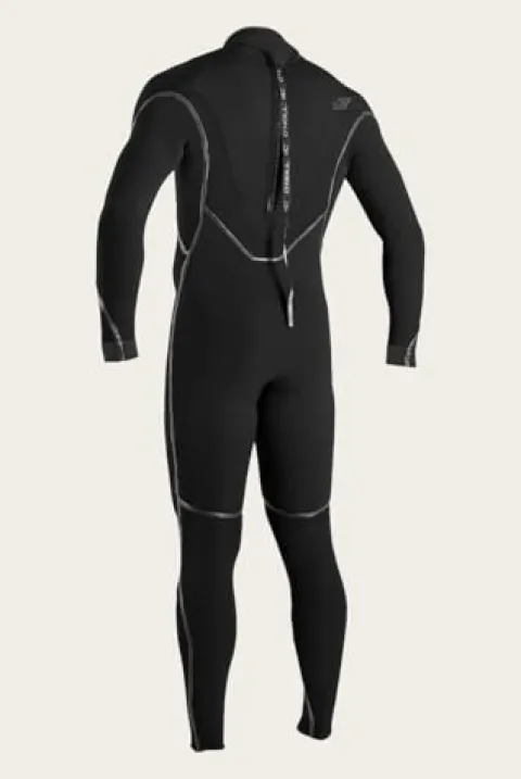 O’NEILL 4/3mm Psycho Tech Back Zip Full Wetsuit Black/Black