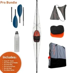 Oru Kayak Foldable Kayak Coast XT Pro Bundle White