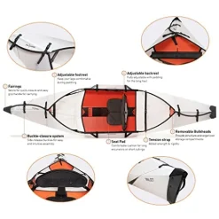 Oru Kayak Foldable Kayak Inlet White