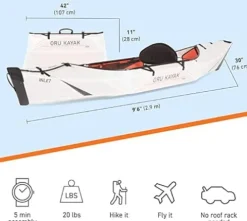 Oru Kayak Inlet Pro Bundle White