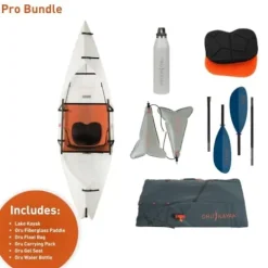 Oru Kayak Lake Sport Pro Bundle White