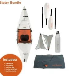 Oru Kayak Lake Sport Pro Bundle White