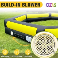 OZIS 26FT Inflatable Gaga Ball Pit with Built-in Blower for Indoor/Outdoor Activities