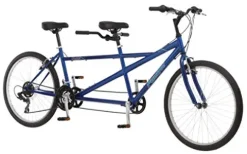 Pacific Dualie Adult Tandem Cruiser Bike Blue